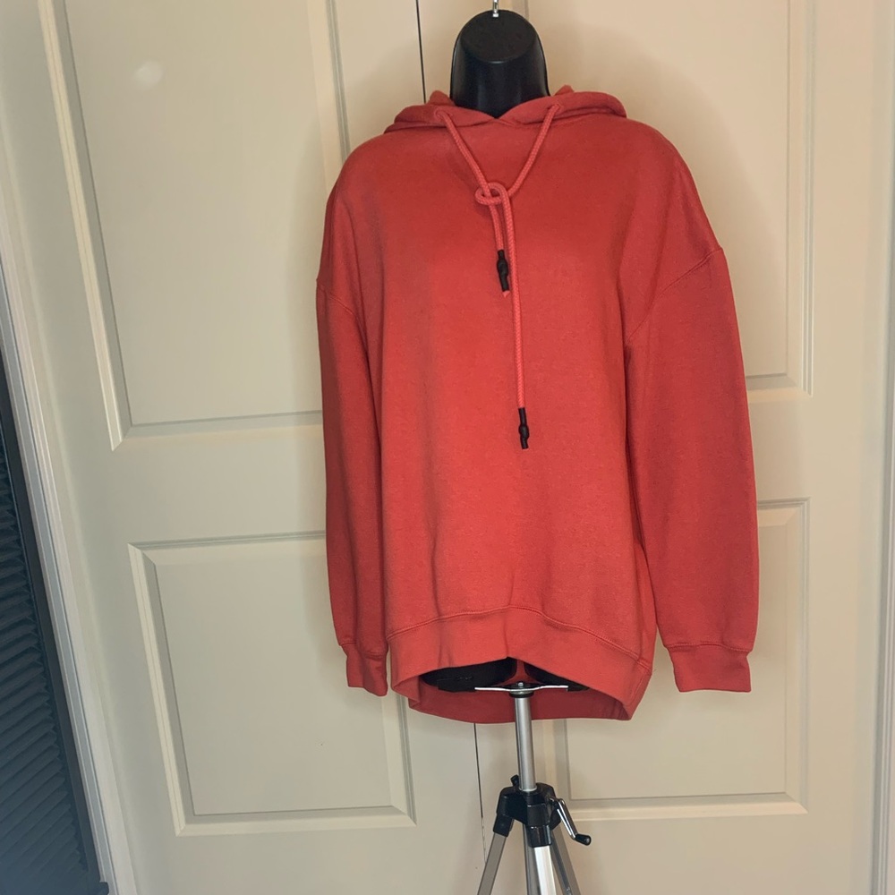 Coral Hoodie Sweatshirt